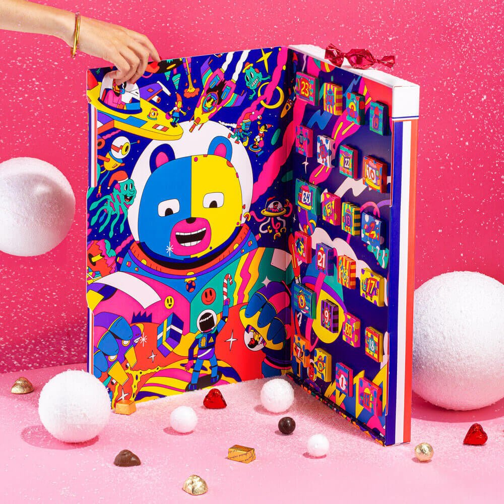 Le Chocolat des Français Advent Calendar Advent Calendar Galactic - BKLYN Larder