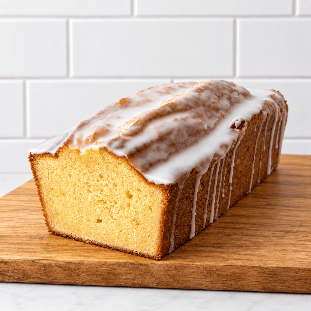Lemon Pound Cake Slice (GF) - BKLYN Larder