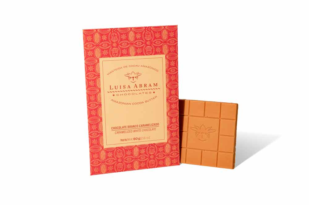 Luisa Abram Chocolate Bars Caramelized White Chocolate - BKLYN Larder