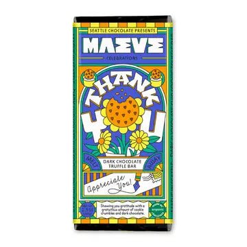 Maeve Chocolate Thank You Truffle Bar - BKLYN Larder