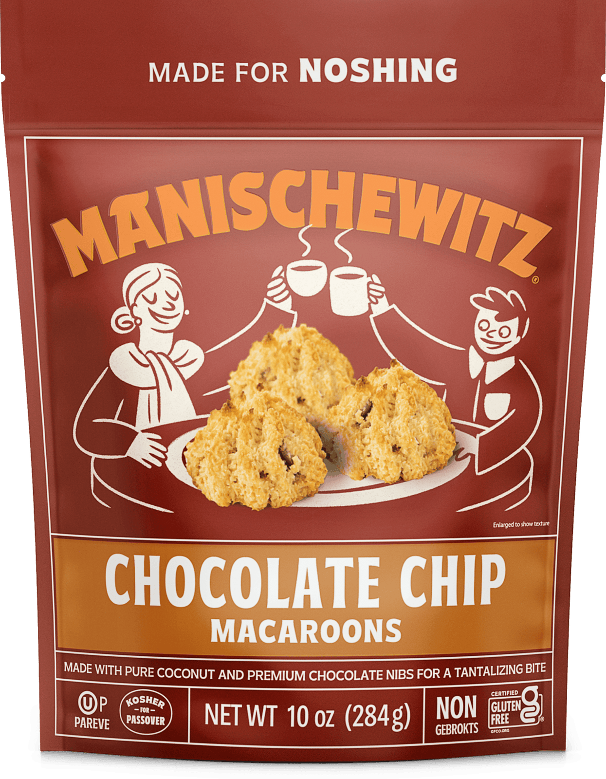 Manishewitz Macaroons - Kosher for Passover Chocolate Chip - BKLYN Larder