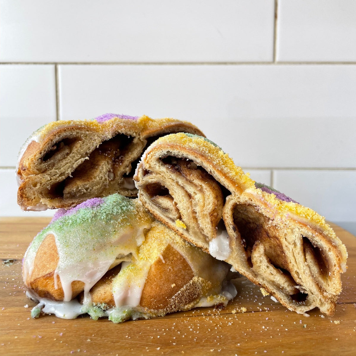 Mardi Gras King Cake | Catering - BKLYN Larder