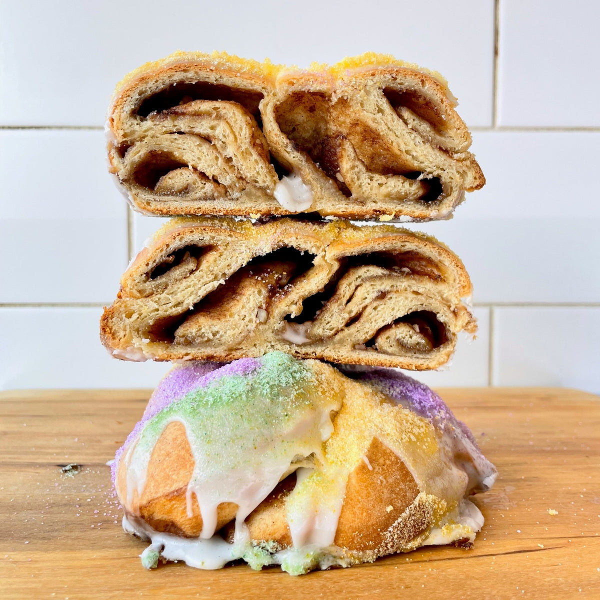 Mardi Gras King Cake | Catering - BKLYN Larder