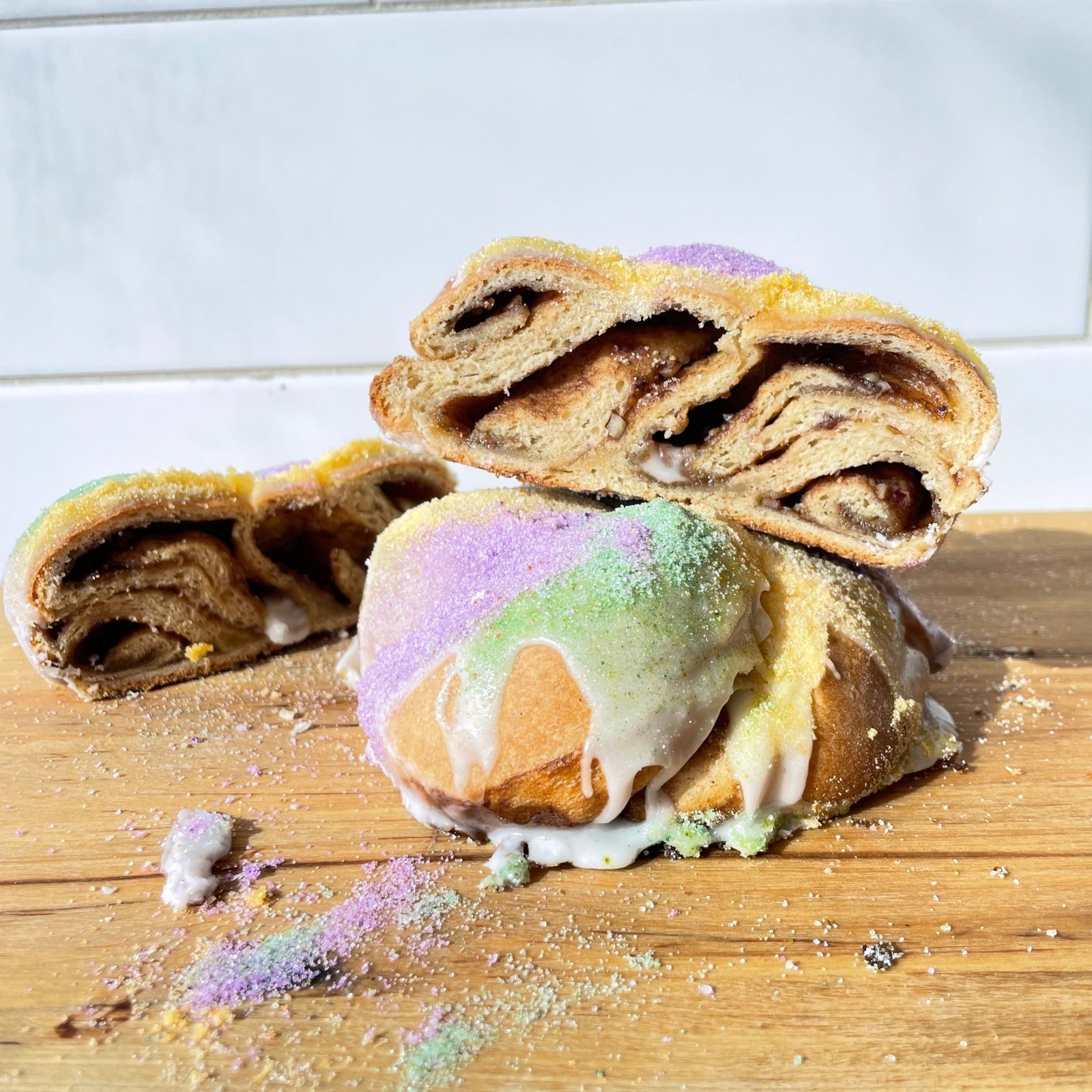 Mardi Gras King Cake | Catering - BKLYN Larder