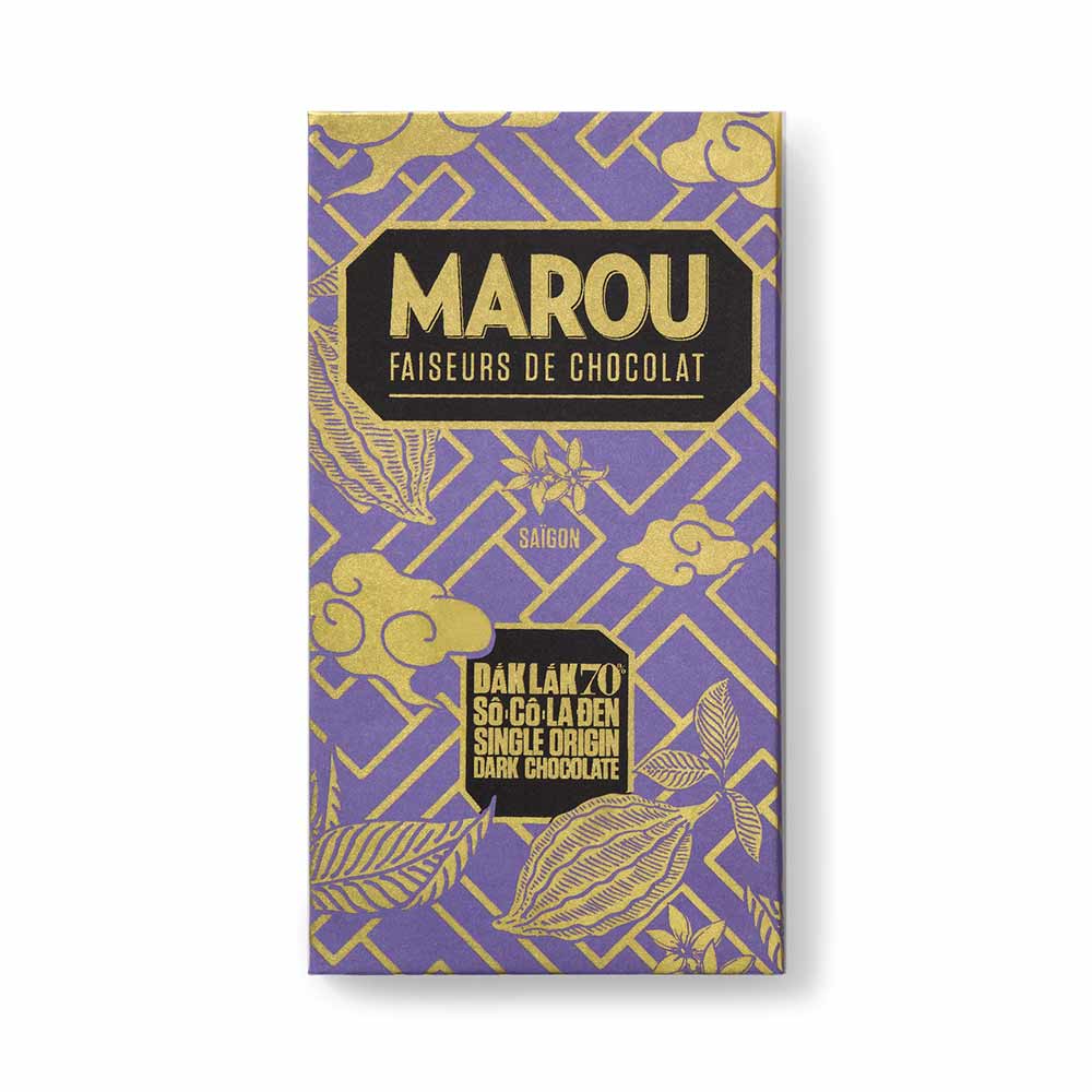Marou Large Chocolate Bars Dak Lak 70% - BKLYN Larder
