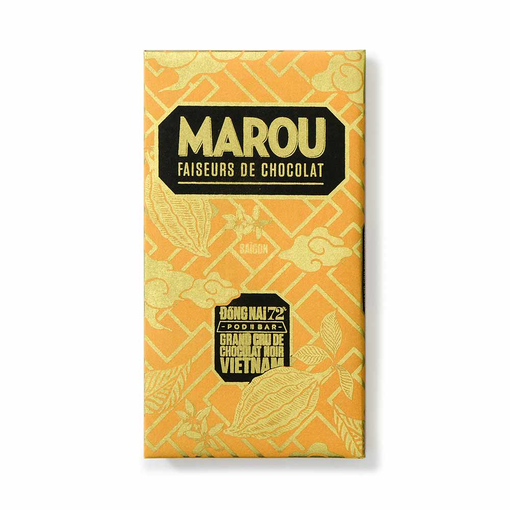 Marou Large Chocolate Bars Dong Nai ‘Pod - to - Bar’ 72% - BKLYN Larder
