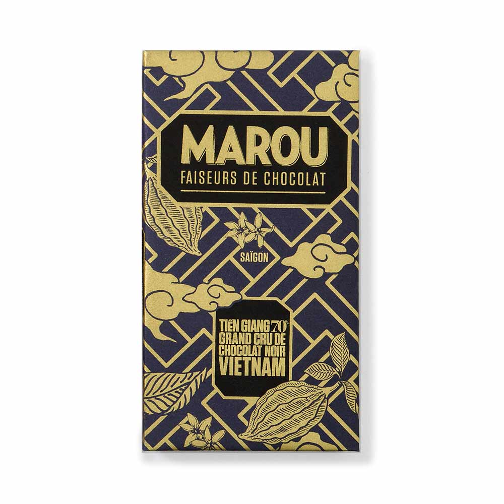 Marou Large Chocolate Bars Tien Giang 70% - BKLYN Larder