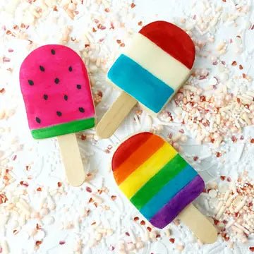 Marzipan Mini Popsicles Watermelon - BKLYN Larder