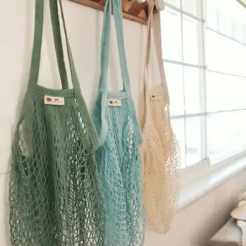 Me Mother Earth HUGE Mesh Market Bag Natural - BKLYN Larder