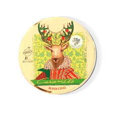 Mon Pari Gourmand Boxed Caramels Gingerbread Reindeer - BKLYN Larder