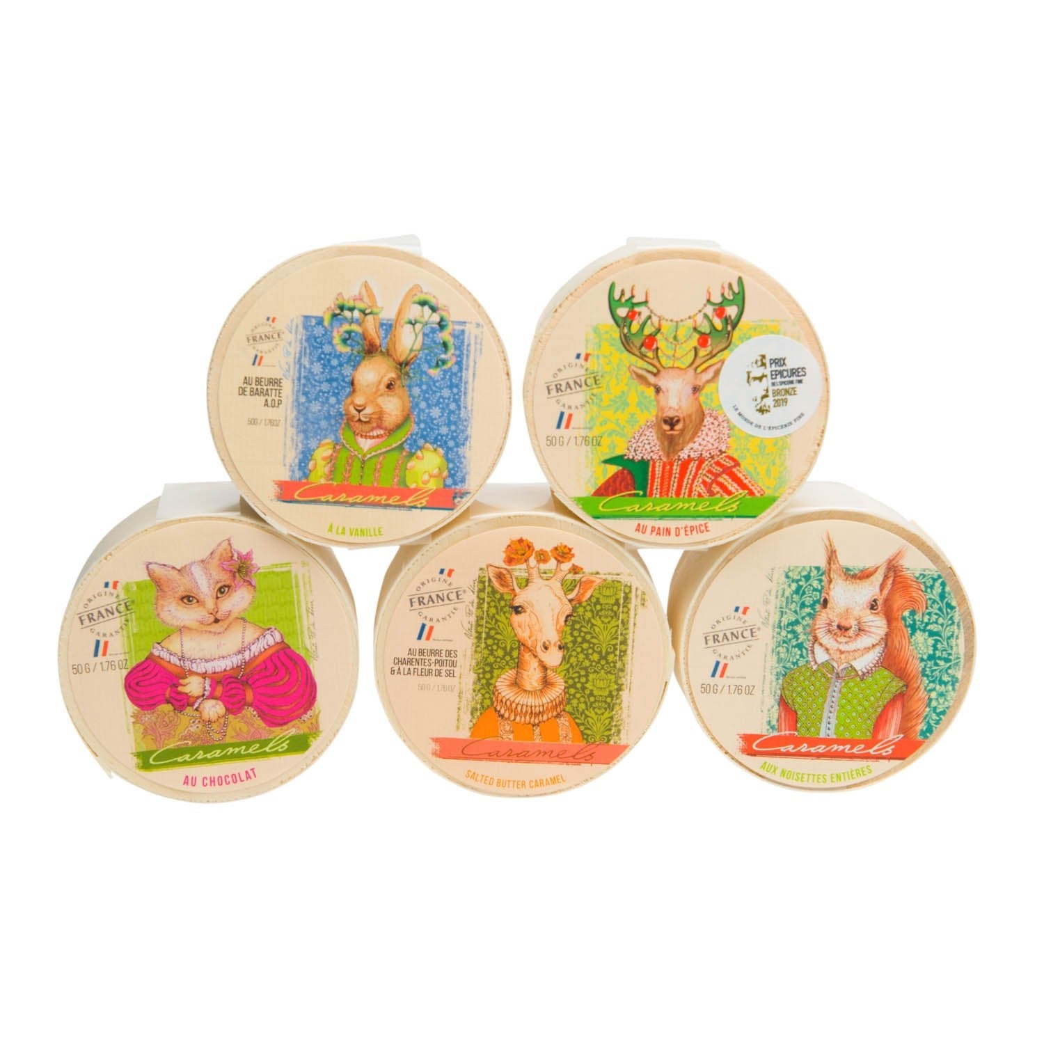 Mon Pari Gourmand Boxed Caramels Vanilla Bunny - BKLYN Larder