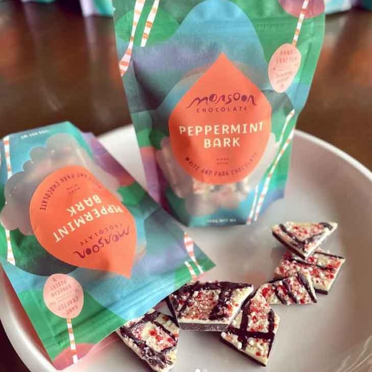 Monsoon Chocolate Peppermint Bark - BKLYN Larder