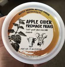 Nettle Meadow Chevre Nettle Meadow Apple Cider Fromage Frais - BKLYN Larder