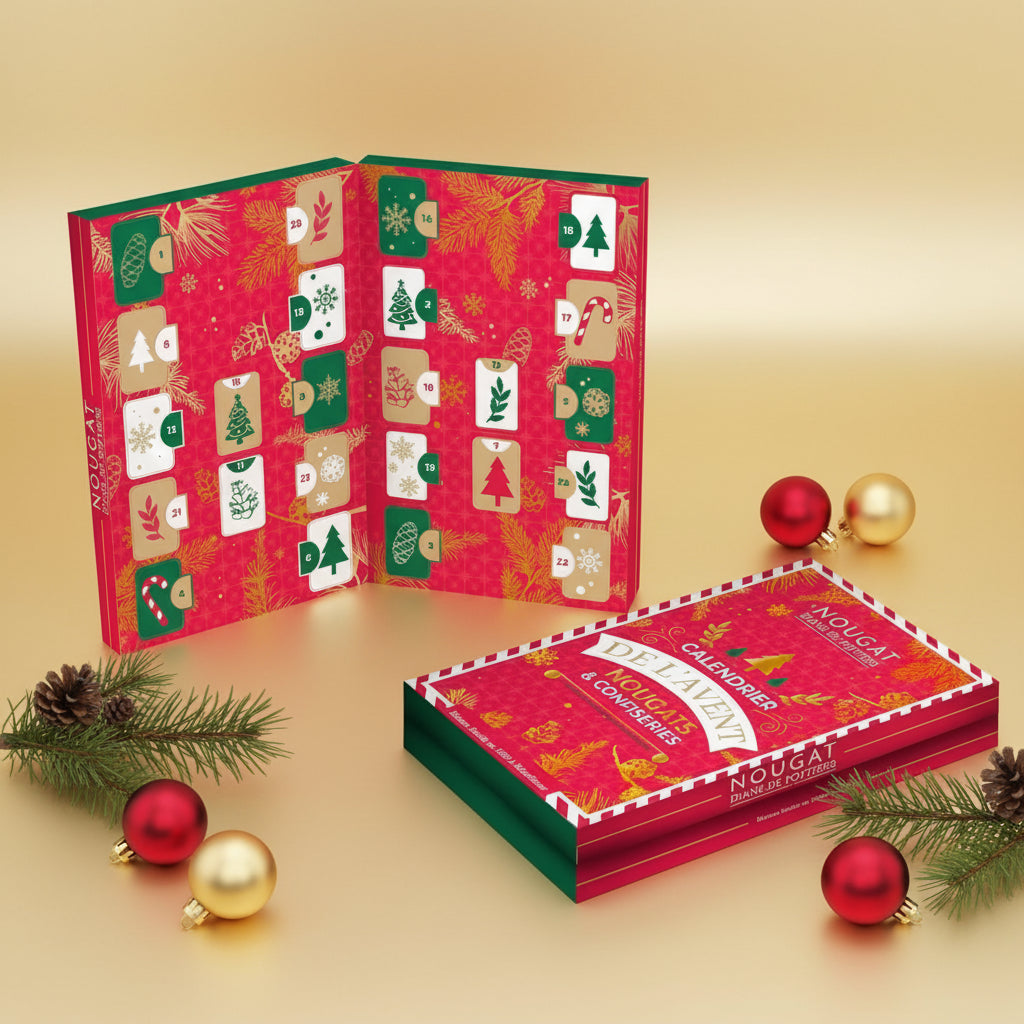 Nougat Diane De Poytiers Advent Calendar - BKLYN Larder