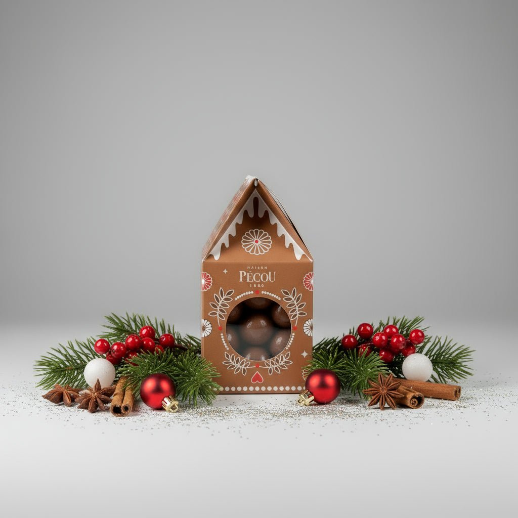 Pécou Chocolate Filled Gingerbread House - BKLYN Larder