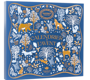 Provence d'Antan Carousel Tea Advent Calendar Blue Holiday Box - BKLYN Larder