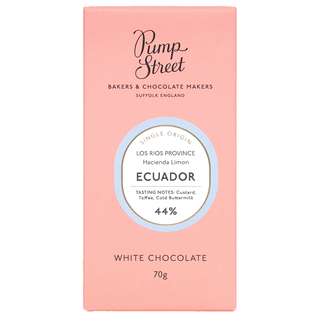Pump Street Chocolate Ecuador Hacienda Limon White - BKLYN Larder