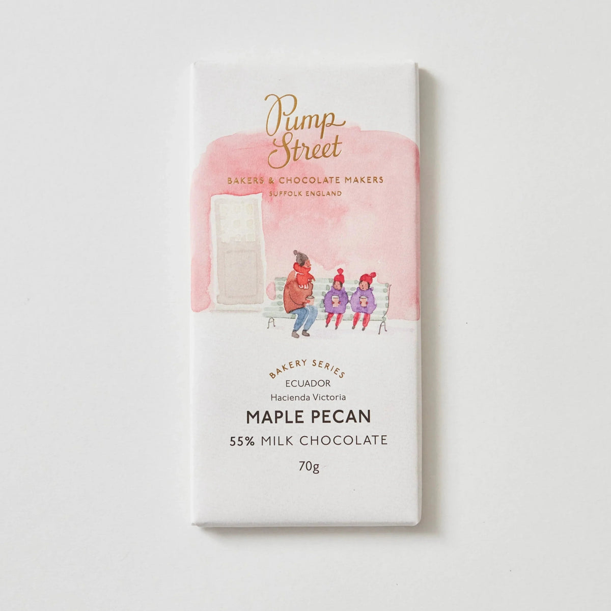 Pump Street Holiday Chocolate Bars Pump Street Chocolate Maple Pecan - BKLYN Larder