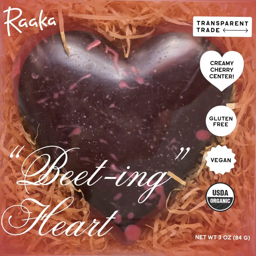 Raaka Beet - ing Heart Valentine Gift Box - BKLYN Larder