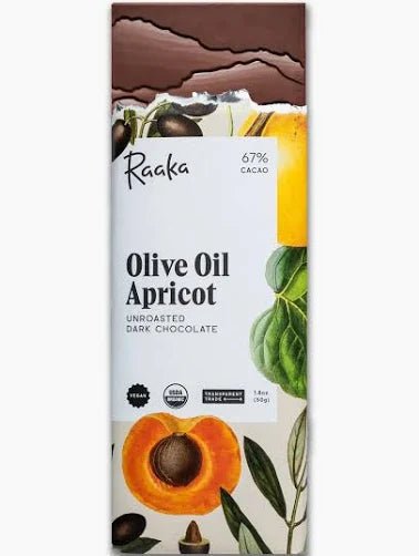 Raaka Chocolate Limited Edition - Olive Oil Apricot - BKLYN Larder