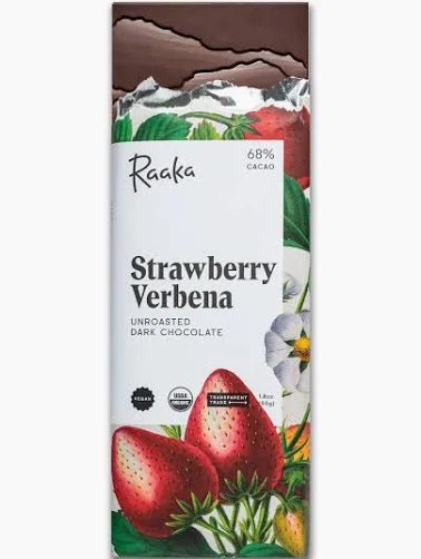 Raaka Chocolate Limited Edition - Strawberry Verbena - BKLYN Larder