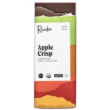 Raaka Holiday Chocolate Bars Apple Crisp - BKLYN Larder