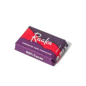 Raaka Mini Chocolate Bars Cacao 110% - BKLYN Larder
