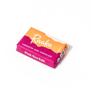 Raaka Mini Chocolate Bars Pink Sea Salt Mini - BKLYN Larder