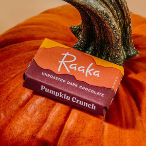 Raaka Mini Chocolate Bars Pumpkin Crunch Mini - BKLYN Larder