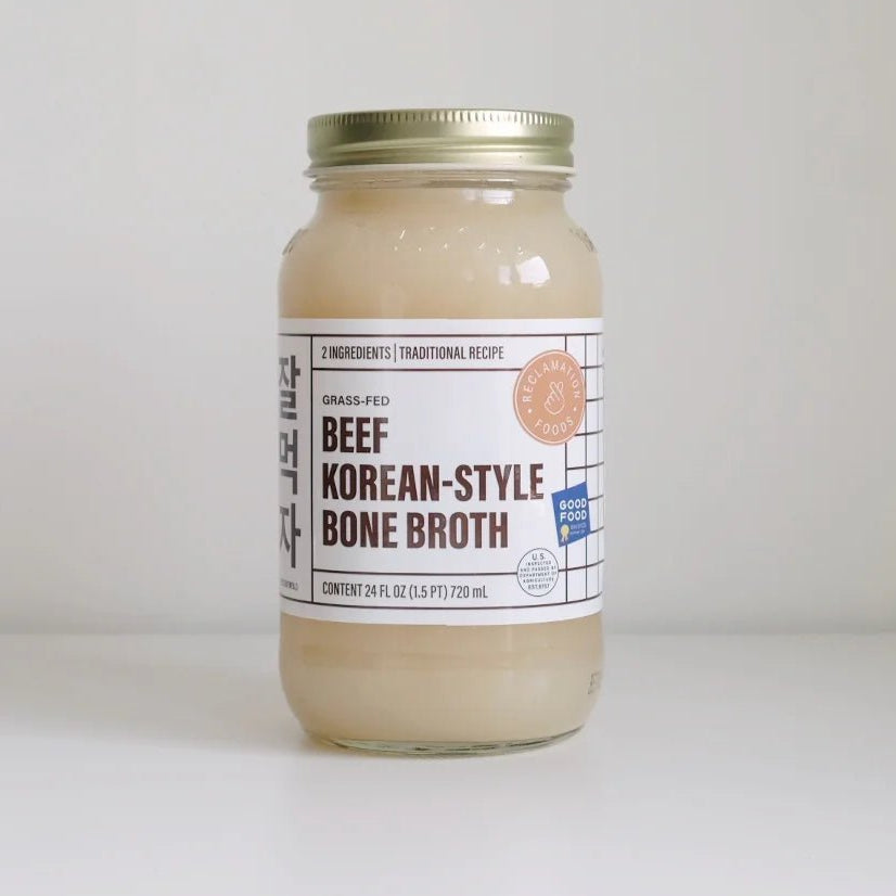 Reclamation Korean - Style Bone Broth Beef Bone Broth - BKLYN Larder