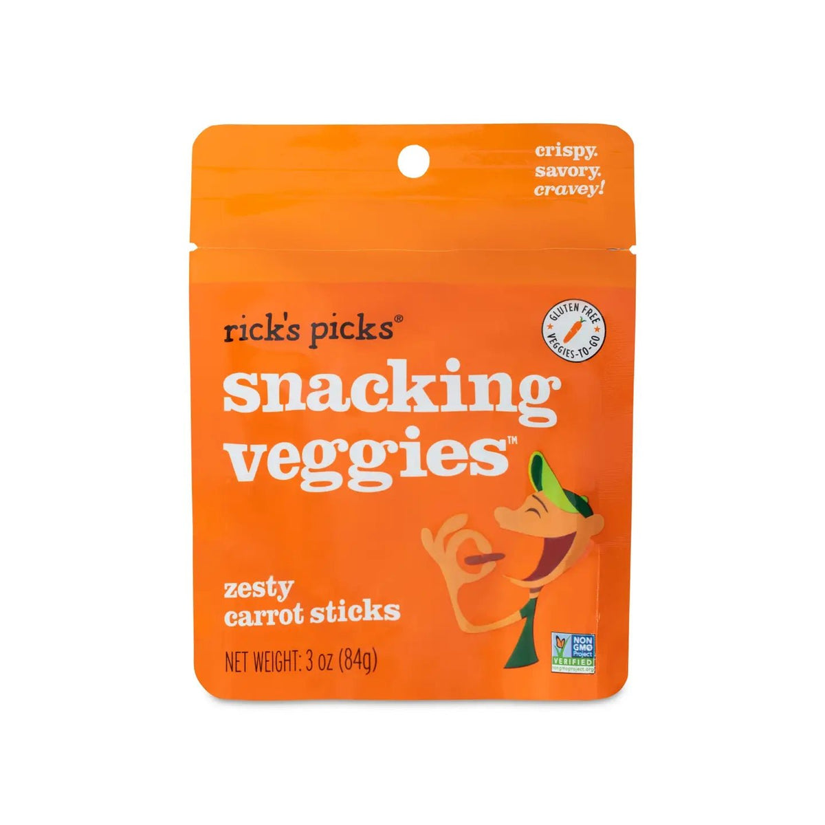 Rick's Picks Snacking Pickle Packs Snacking Carrots - BKLYN Larder