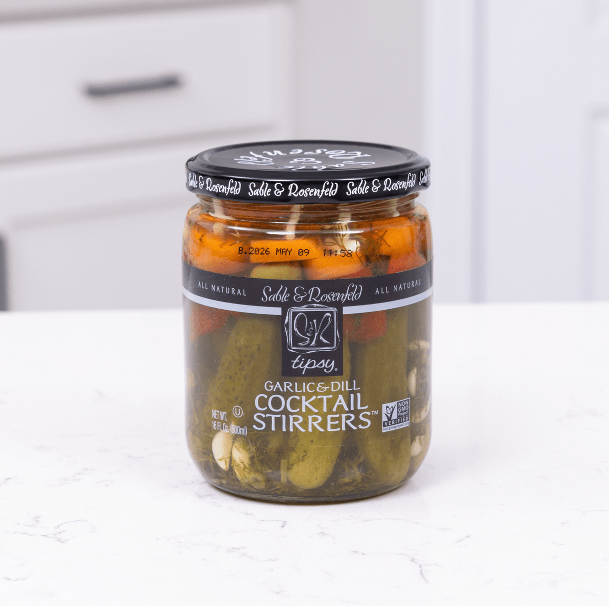 Sable & Rosenfeld Tipsy Cocktail Stirrers Sweet & Spicy Baby Carrots - BKLYN Larder