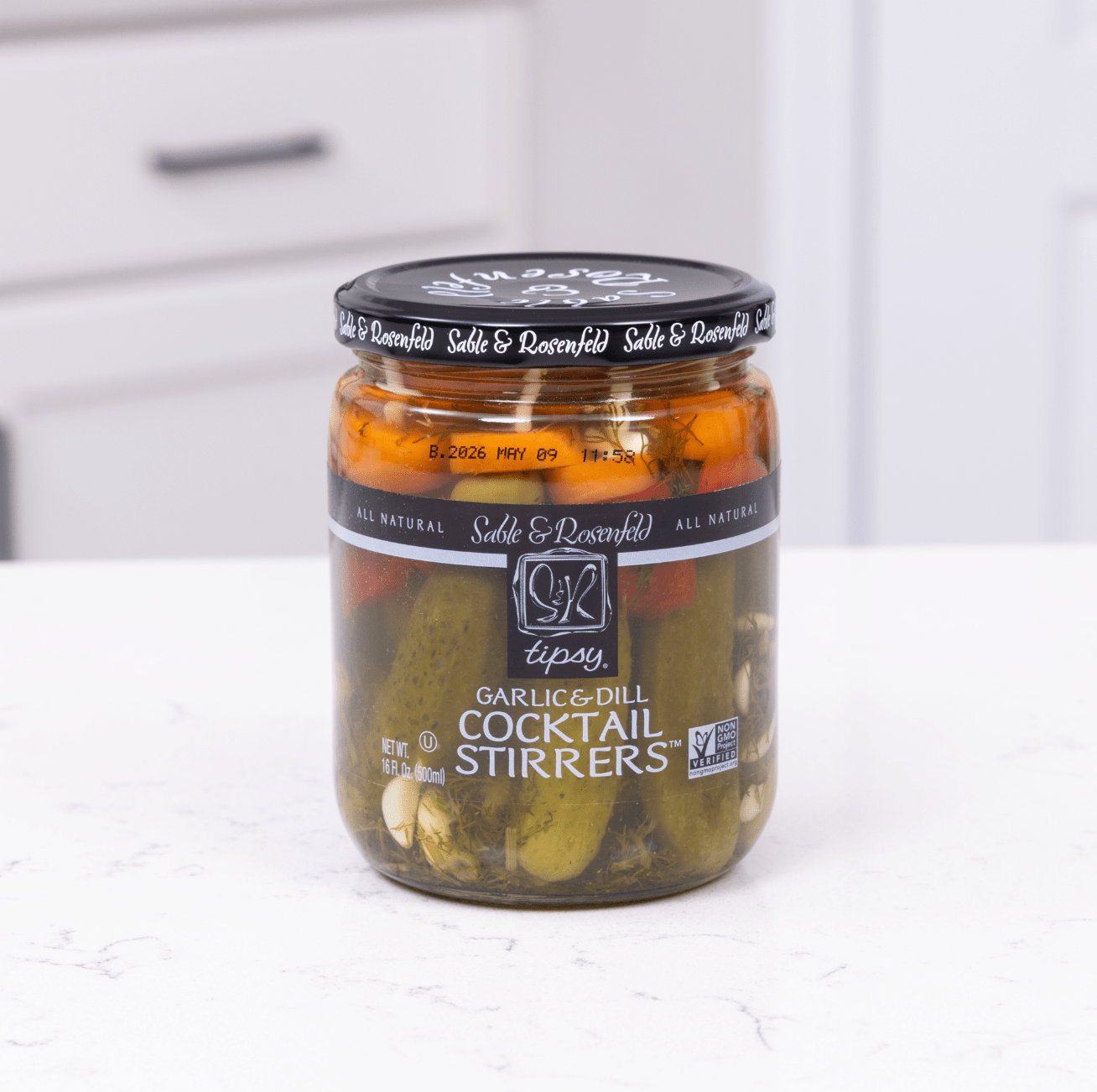 Sable & Rosenfeld Tipsy Cocktail Stirrers Sweet & Spicy Baby Carrots - BKLYN Larder