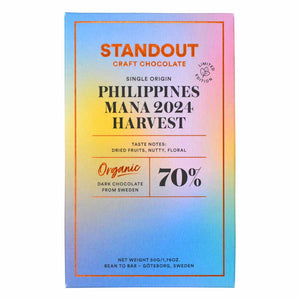 Standout Chocolate Philippines Mana 2024 Harvest 70% - BKLYN Larder