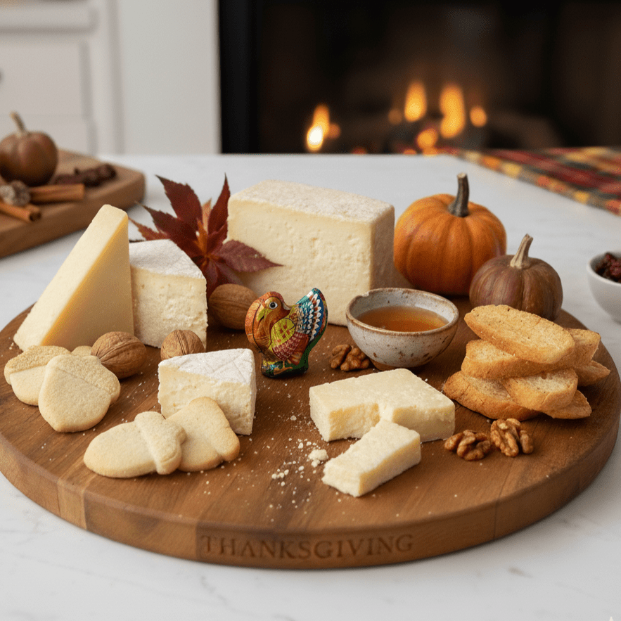 Thanksgiving Classic Cheese Gift Basket Thanksgiving Classic Cheese Gift Basket - BKLYN Larder