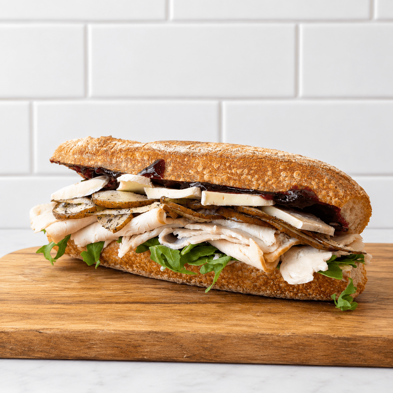 Turkey & Brie Sandwich - BKLYN Larder