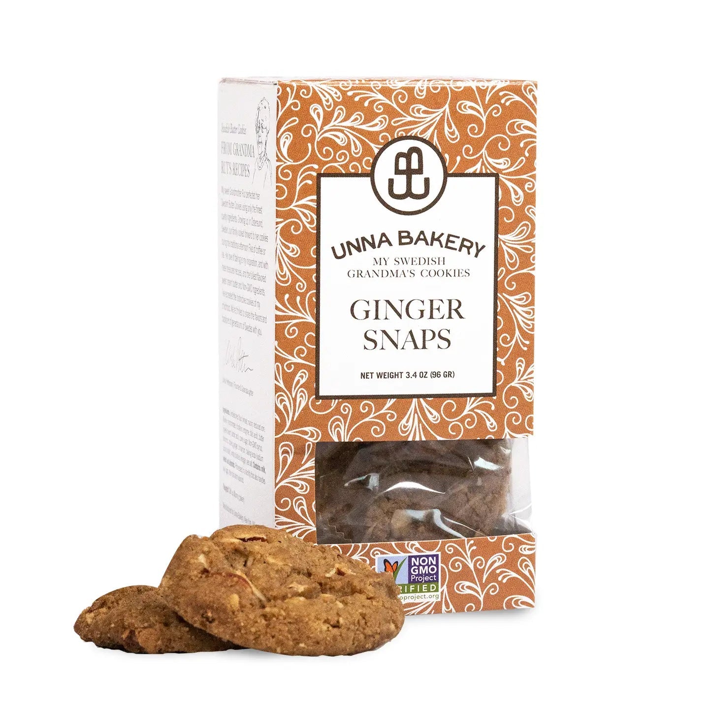 Unna Bakery Cookies Ginger Snaps - BKLYN Larder