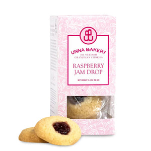 Unna Bakery Cookies Raspberry Jam Drop - BKLYN Larder