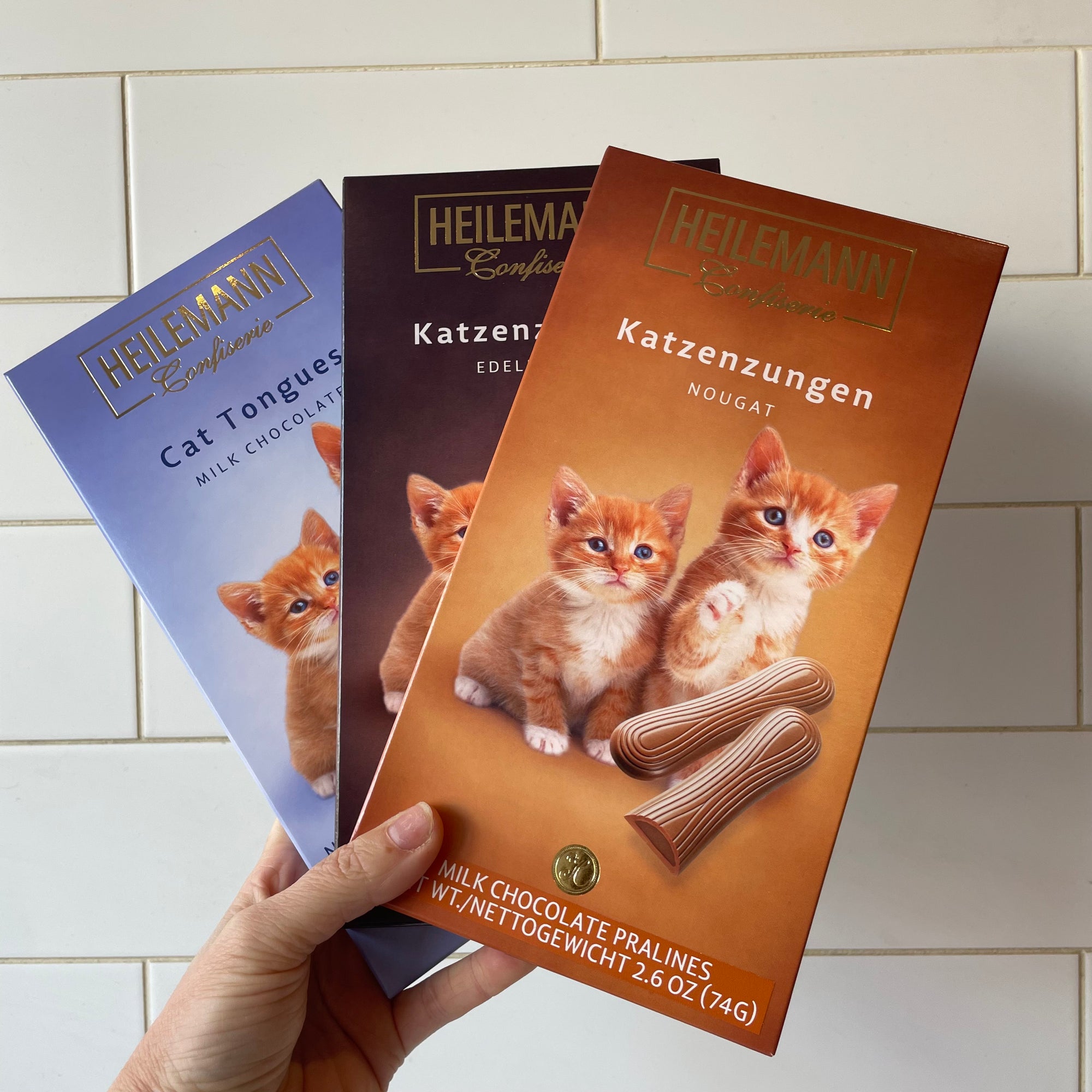 Heilemann Chocolate Cat Tongues Dark Chocolate - BKLYN Larder