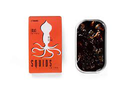 Ati Manel Tinned Seafood Squid in Ink - BKLYN Larder