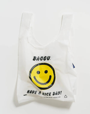 Baggu Reusable Bags Thank You Happy Standard Baggu - BKLYN Larder