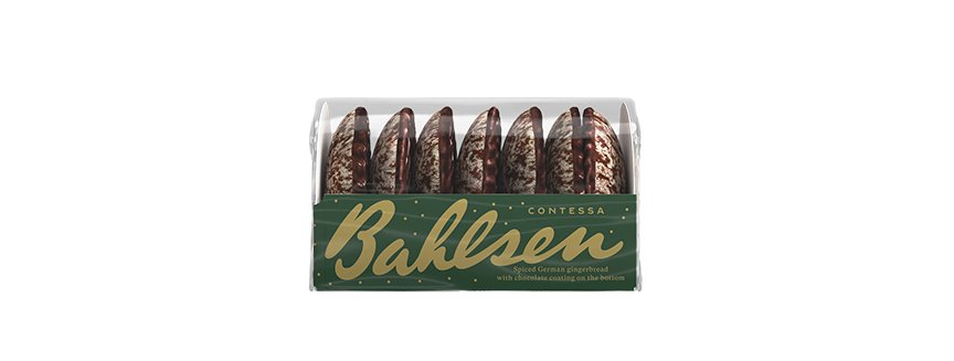 Bahlsen Contessa Gingerbread Cakes Iced - BKLYN Larder