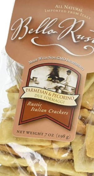 Bello Rustico Italian Crackers Parm and Pecorino - BKLYN Larder
