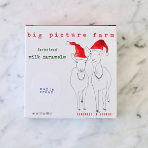 Big Picture Farm Goat Milk Caramels Holiday Gift Boxes Costume Box - BKLYN Larder