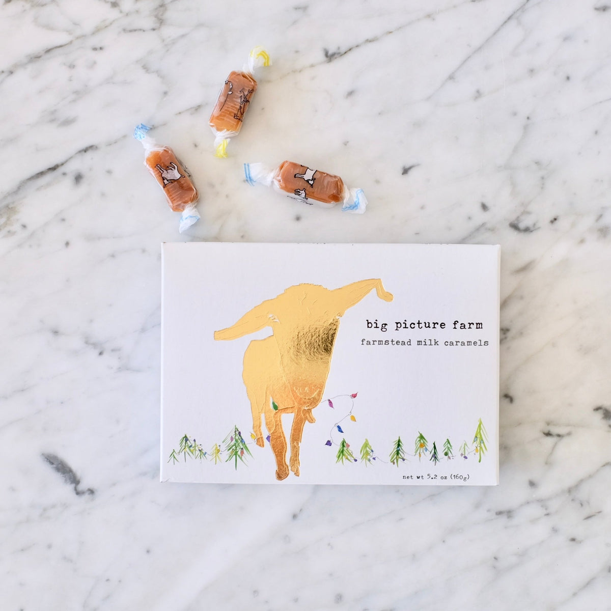 Big Picture Farm Goat Milk Caramels Holiday Gift Boxes Costume Box - BKLYN Larder