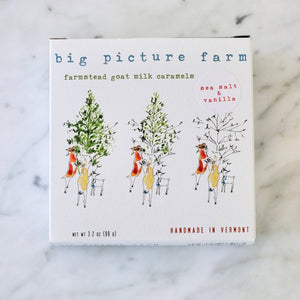 Big Picture Farm Goat Milk Caramels Holiday Gift Boxes Costume Box - BKLYN Larder