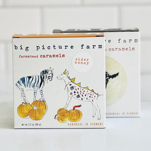 Big Picture Farm Goat Milk Caramels Holiday Gift Boxes Costume Box - BKLYN Larder