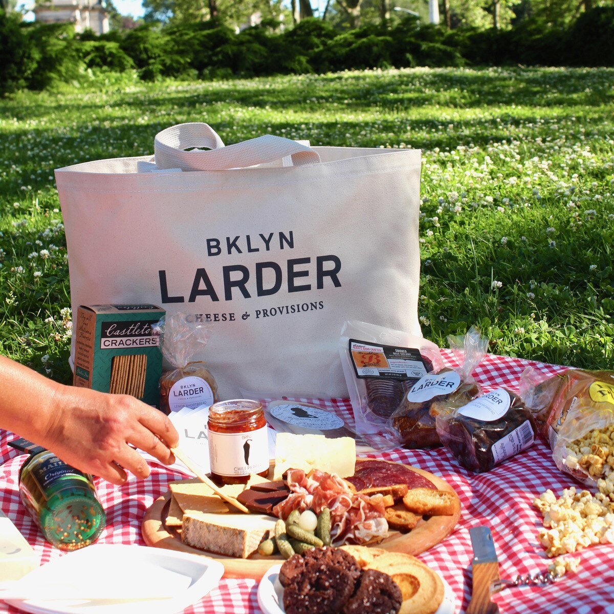 BKLYN LARDER トートバッグ CHEESE BKLYN Larder Canvas Tote