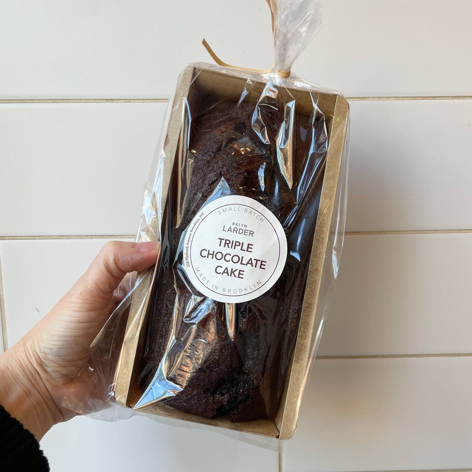 BKLYN Larder Triple Chocolate Cake Loaf - BKLYN Larder