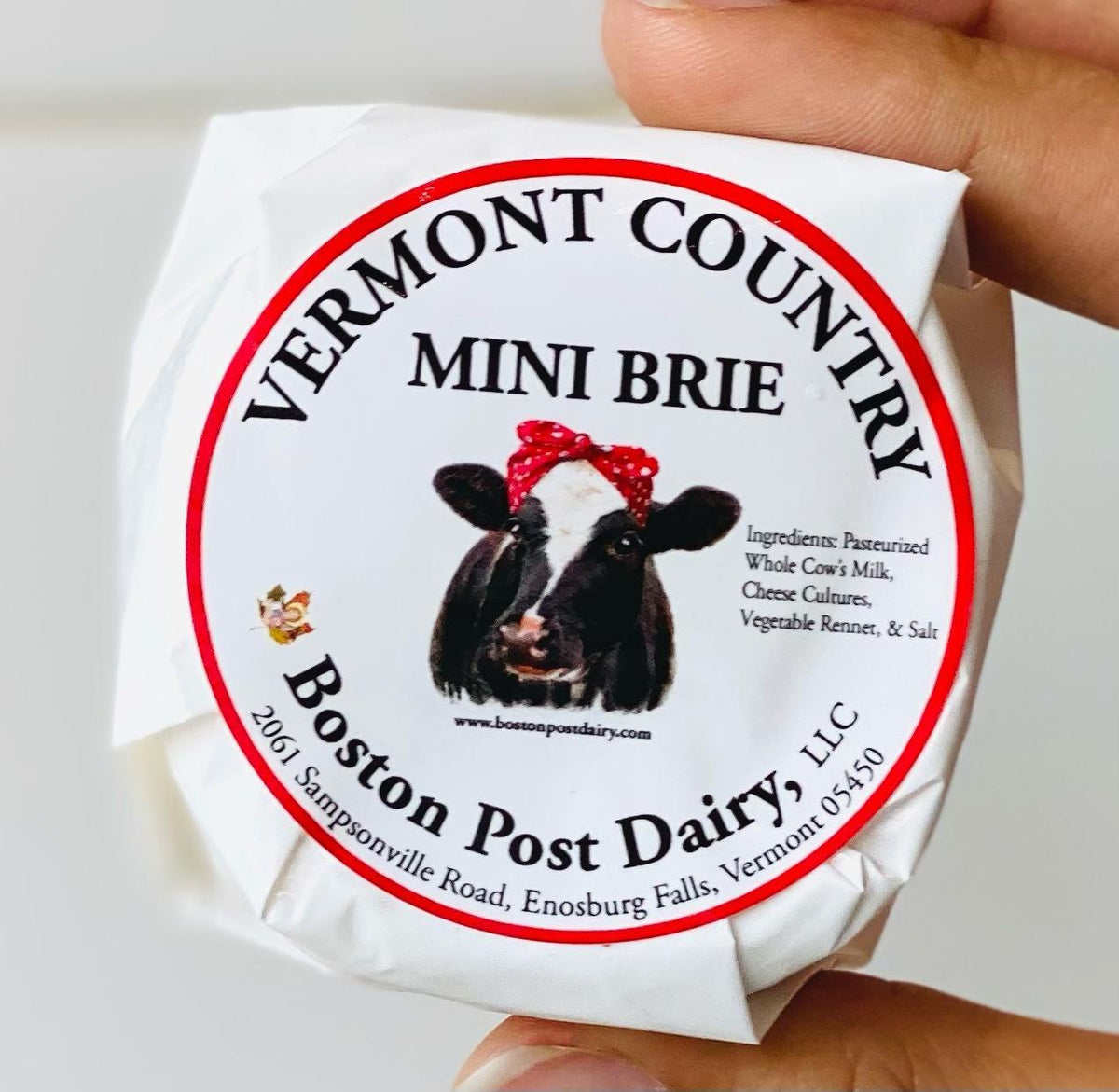 Boston Post Dairy Vermont Country Mini Brie - BKLYN Larder